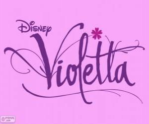 пазл Логотип Виолетта, Disney Channel телевизионной серии